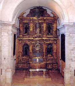 Sassari - chiesa di S.Pietro di Silki, altare maggiore